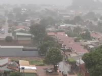 Forram registrados segundo a Fundação MS 145mm de chuva em Maracaju