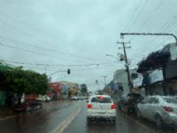 Centro de Maracaju na manhã deste sábado