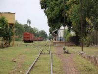 Trilhos em estação ferroviária em Mato Grosso do Sul. (Foto: Chico Ribeiro/Governo de MS)  - CREDITO: CAMPO GRANDE NEWS