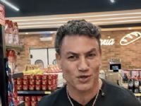 O campeão de boxe no mercado de Maracaju