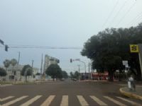 Centro de Maracaju nesta segunda-feira dia 29,