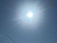Sol aparece cedo aqui Bairro Alto Maracaju