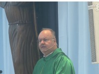 Padre Benjamim celebrou a missa da manhã em Maracaju Paroquia N. Sra. Aparecida